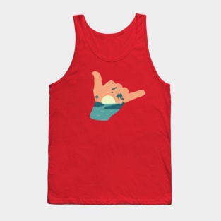 Shaka Hang Loose Beach Tank Top